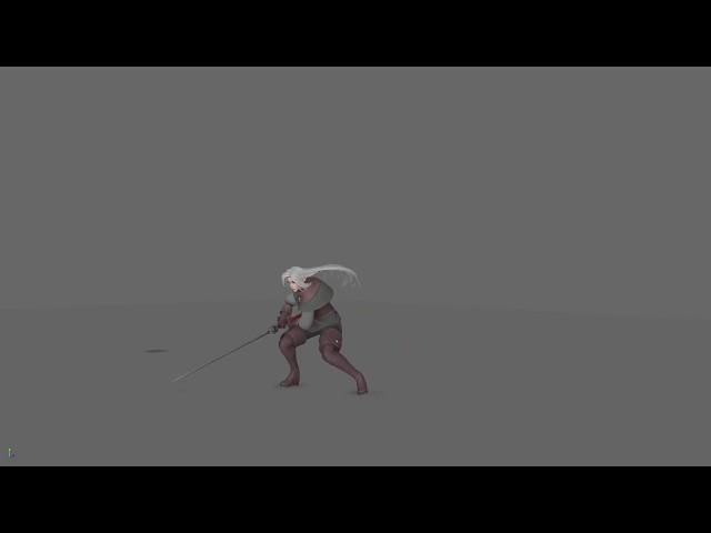 Azri Sword Attack Animation