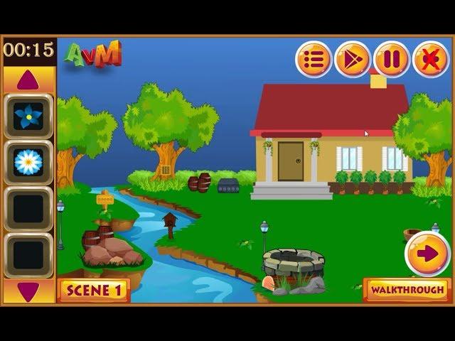 AVM Forest Secret House Escape walkthrough AVMGames.