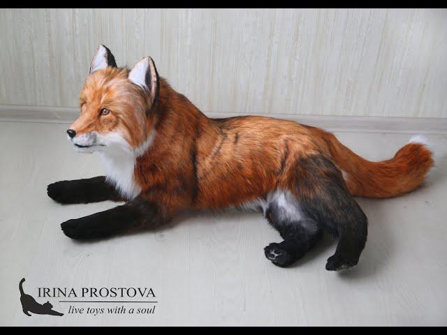 Fox - realistic toy (made to order)