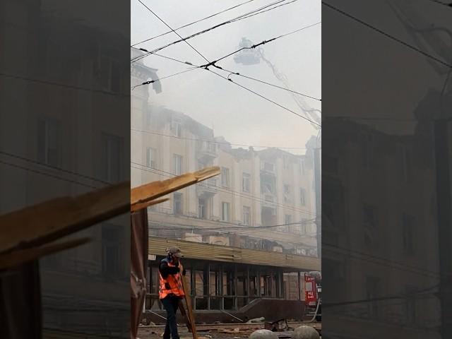 Aftermath of Deadly Russian Strike on Ukraine's Dnipro Region