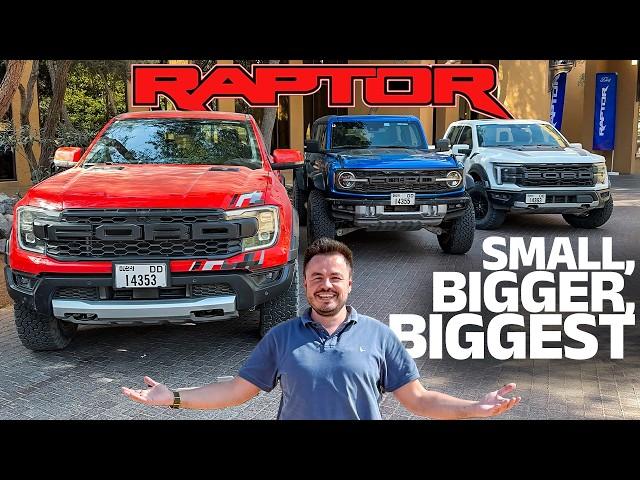 BEST Ford Raptor revealed! Ranger vs F-150 vs Bronco Raptor, the result surprised me!