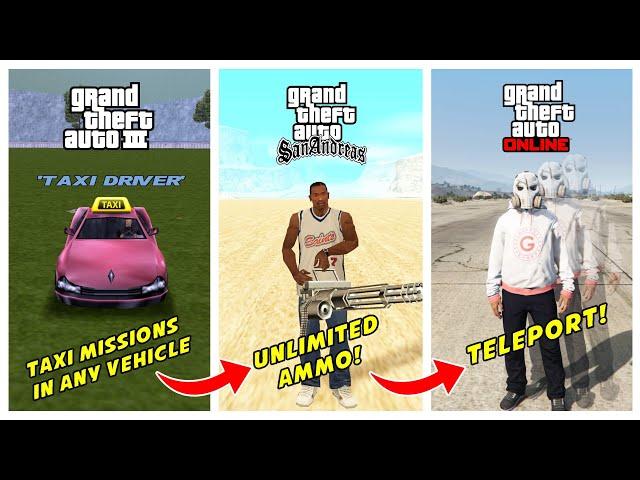 Most Useful GLITCHES in GTA Games! (2001 - 2022) | (Evolution)