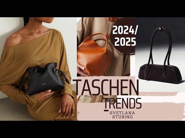 TASCHEN-TRENDS HERBST/WINTER 2024/2025 | Von oversized Modellen bis feminine Clutches #fashion #bag