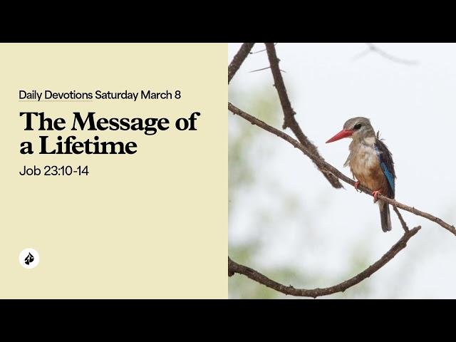 The Message of a Lifetime – Daily Devotional