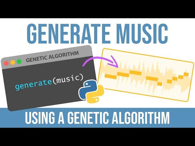 Genetic Algorithm in Python generates Music (code included)