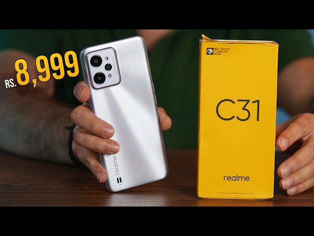 REALME C31 budget smartphone from Rs  8,999 - decent specs!