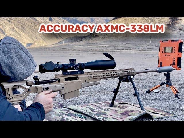 Accuracy International AXMC. 338 LM. Обзор и отстрел на 100,500,800м