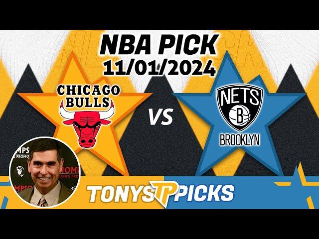 Chicago Bulls vs. Brooklyn Nets Pick 11/1/24 NBA Predictions