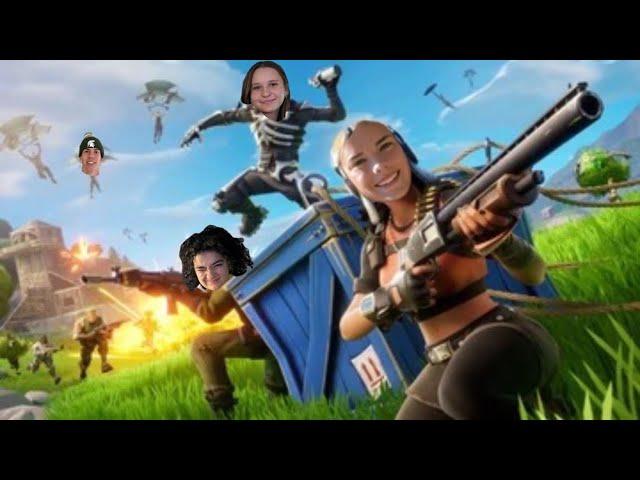 OG Fortnite With Super Sweaty Girls