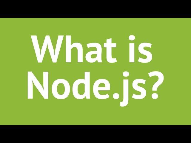 What is Node js?