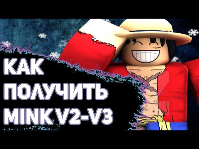 КАК ПОЛУЧИТЬ РАСУ МИНКА V2 И V3 В БЛОКС ФРУТИС?! / Blox Fruits [UpDate16]