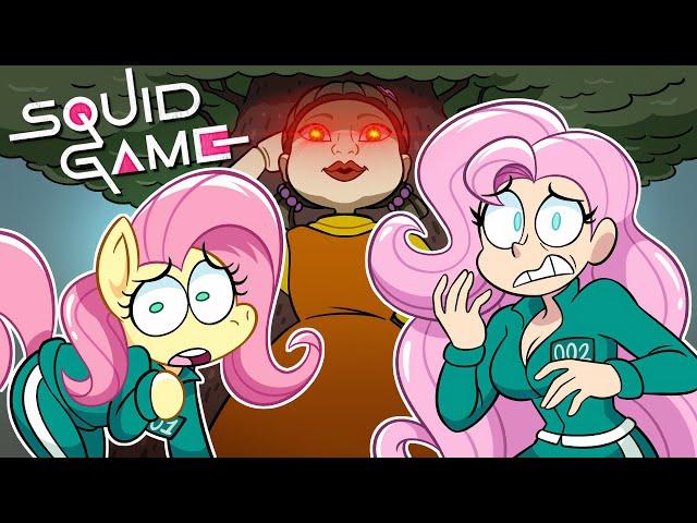 FLUTTERSHY AND FLUTTERCHAN PLAY SQUID GAME