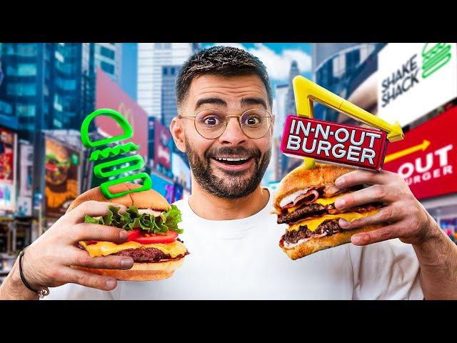 I Tried Every Fast Food Burger In America !