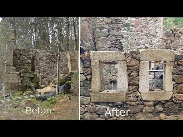 Stone House Renovation - Part 6: Three more windows