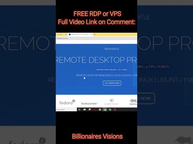 How to Get FREE RDP 2023 without verification.  how to get a free RDP || How to create free RDP