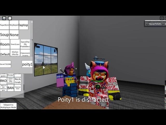 I distracted Poity1 before he beats up youtubers