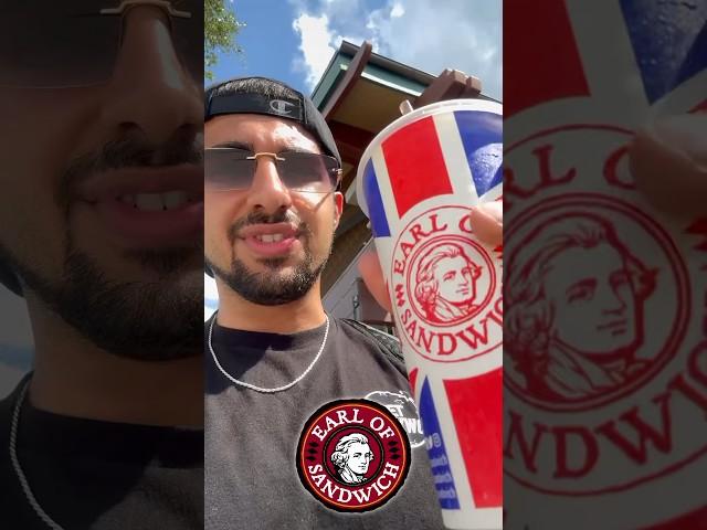 Earl of Sandwich Lemonade is MID  #food #foodreview #drink #drinkreview #sandwich #lemonade