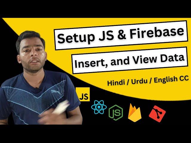  JavaScript Firebase Realtime Database Tutorial | Setup, Insert, and Retrieve Data