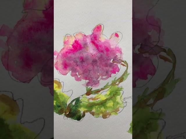 Why I Hate to paint. Sometimes.  #shortsvideo #learnwatercolor #learntopaint