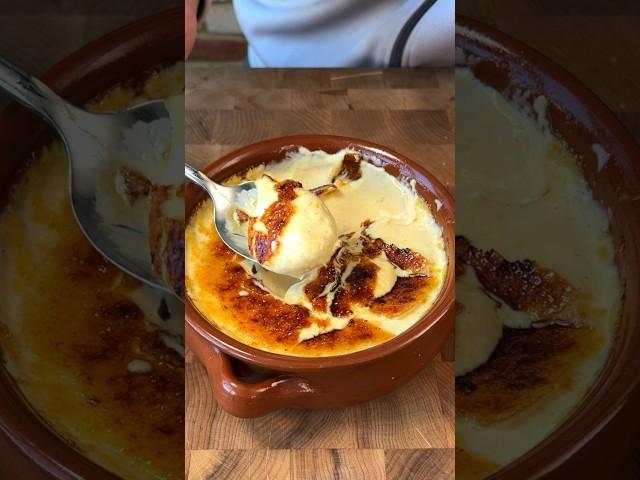 Can’t beat creme brûlée! #recipe #cooking #frenchchef #frenchfood #food #vanilla #dessert #sweet