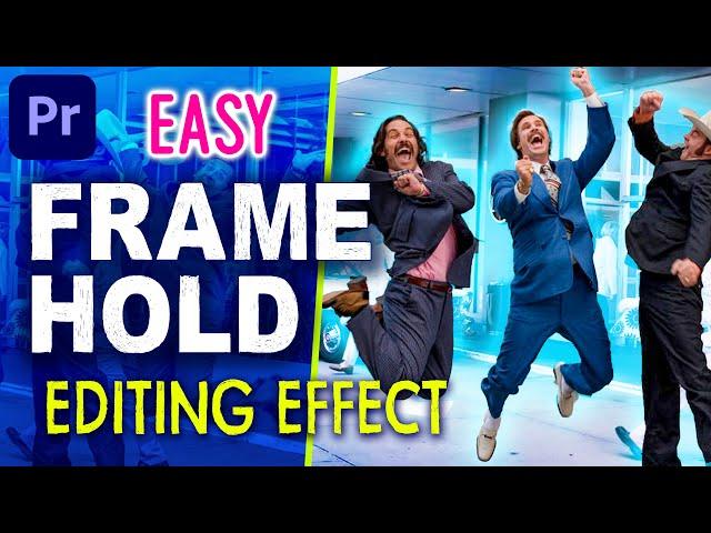 Easy FREEZE FRAME Effect | Premiere Pro Tutorial (Frame Hold Effect)