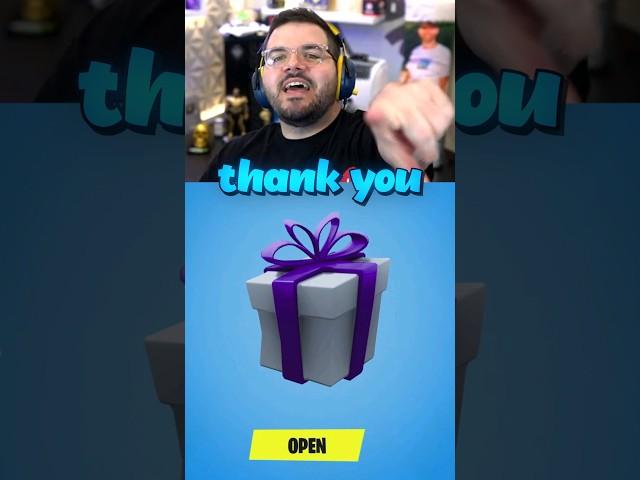 Fortnite Sent Me a Gift...