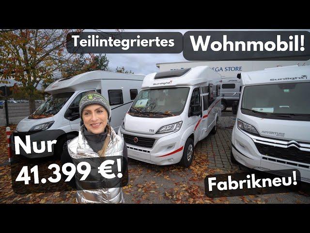 5,99m Wohnmobil noch billiger geht kaum: Nur 41.399,- €! Made in Germany! Sunlight T58 2021