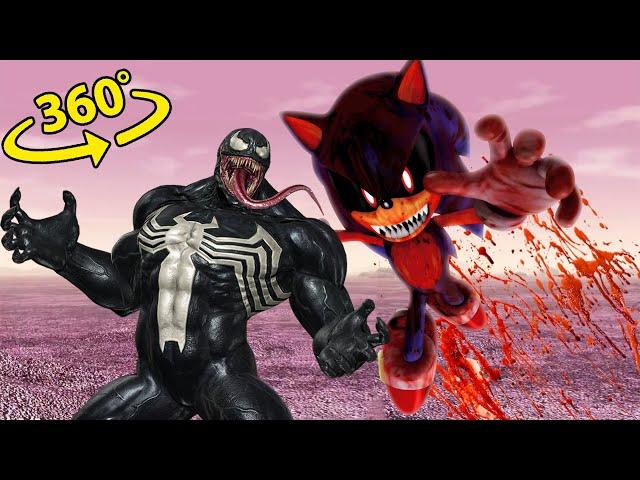 SONIC.EXE vs Venom HORROR 360°/VR