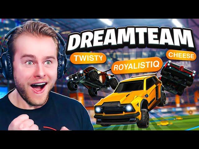 HET NIEUWE DREAMTEAM IS GEBOREN..  - Rocket League Ranked (Nederlands)