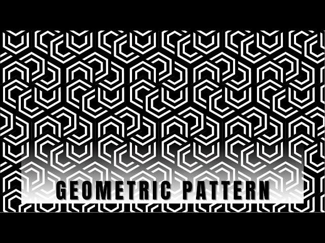 Use Polygon to Make Seamless Geometric Pattern in Adobe Illustrator #pattern