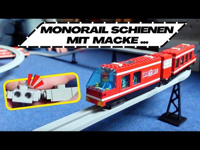 Das war wohl nix... Monorail Schienen von TrixBrix  Lego City 330