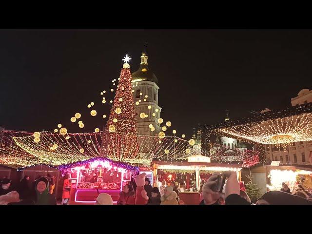 Christmas tree in Kyiv