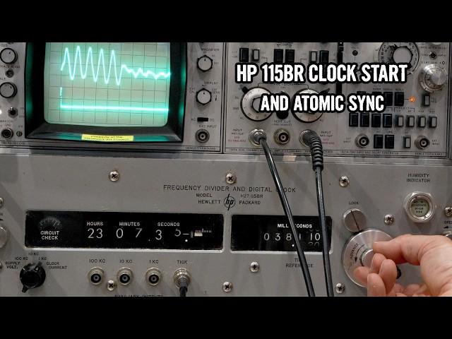 HP 115BR Divider and Clock - Part 3: Startup and Atomic Sync