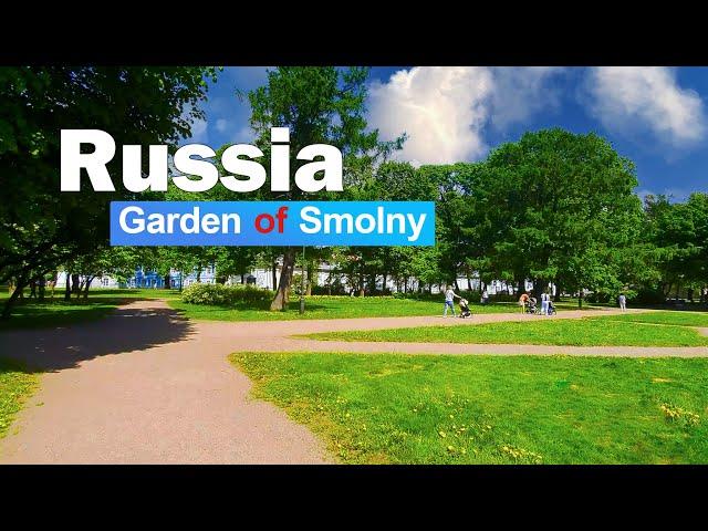 Russia St. Petersburg | is a paradise on earth garden of Smolny