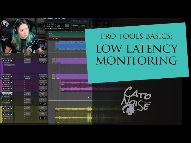 Pro Tools Basics: Low Latency Monitoring