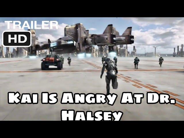 Kai is angry at Dr. Halsey (Halo Tv Show)Episode 9 