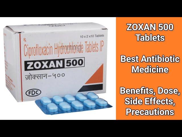 ZOXAN 500 Tablets | MedPharma 24x7