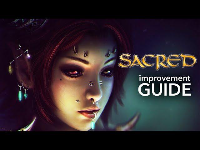 Sacred Gold graphic mod. IMPROVEMENT GUIDE