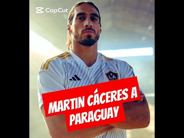 Martín Cáceres a Paraguay #futbol #uruguay #paraguay #libertad #shorts #conmebol #latinoamerica