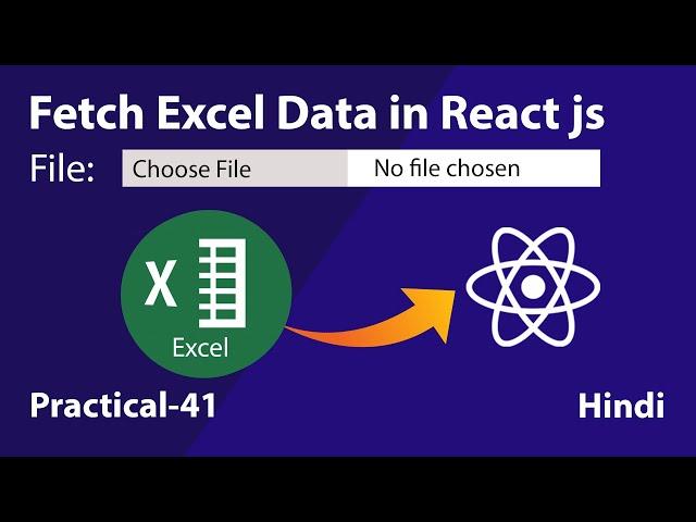 Fetch Excel Data in React js