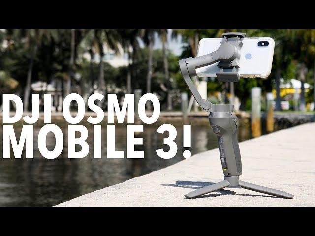 DJI OSMO MOBILE 3! ULTIMATE GIMBAL FOR YOUR PHONE!