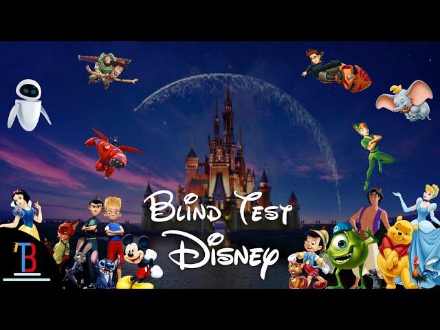 BLIND TEST DISNEY / PIXAR DE 73 EXTRAITS