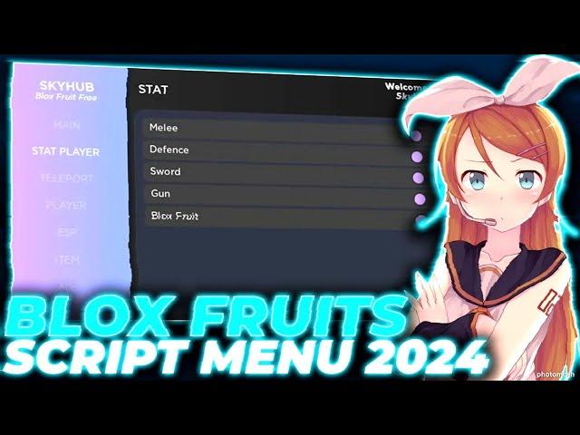 Roblox x Blox Fruits Cheat Menu [Update Version] | Blox Fruits Hack | Blox Fruits Executor [2024]