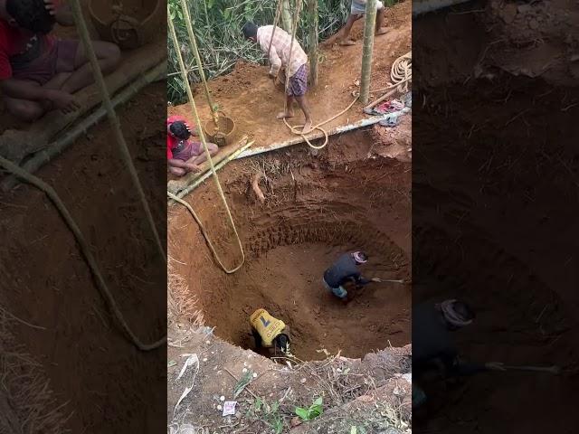 How to quickly dig a well without a machine.            #kinar #well #wellness  #wellnessjourney
