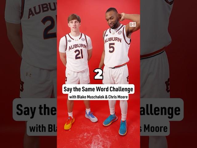They have to say the same word 