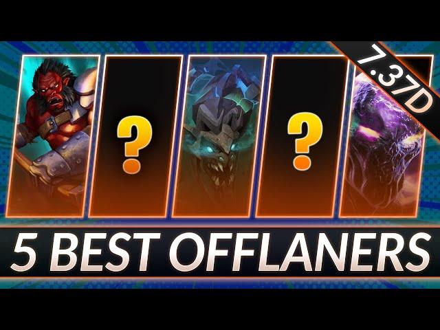 TOP 5 NEW BROKEN OFFLANERS in 7.37d - Best META Pos. 3 Heroes - Dota 2 Meta Guide