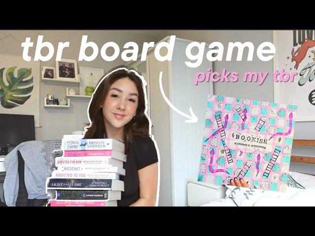 tbr board game chooses my november reads️ using reading prompts to pick my tbr