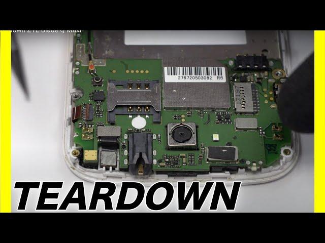 Teardown ZTE Blade Q Maxi