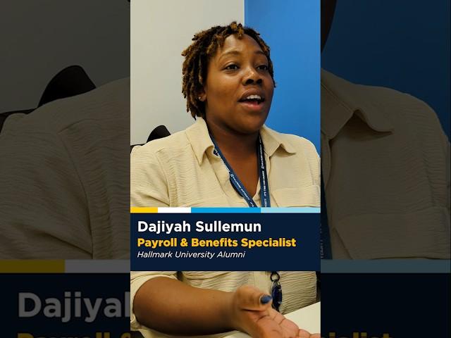 Hallmark University helps you earn more than just a degree; it builds your character