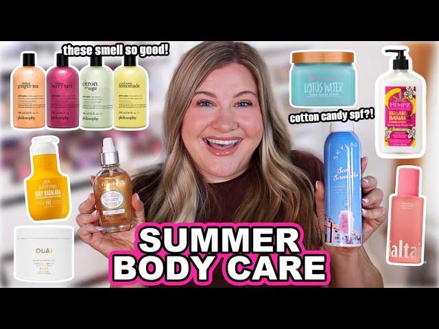 SUMMER BODY CARE ESSENTIALS - Everything to smell good & stay glowing this summer!